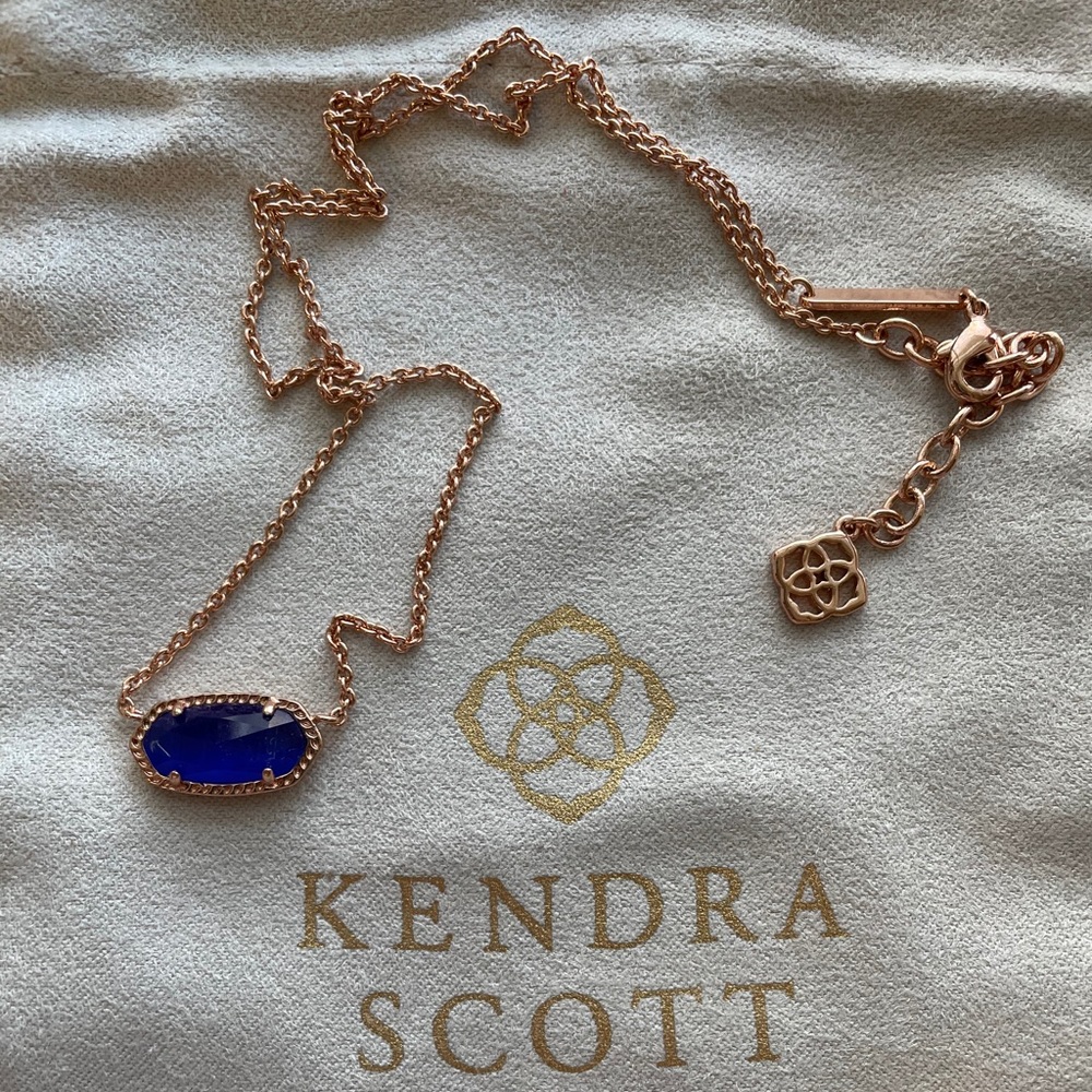 Rose Gold Kendra Scott Necklace